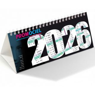 Calendrier Chevalet 30x10 cm - 1000 ex