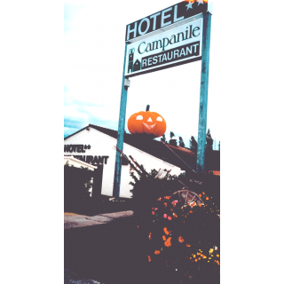 Citrouille d'halloween 2.50 m