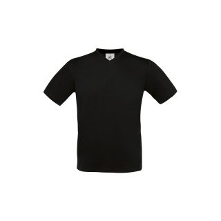 T-shirt exact noir V neck