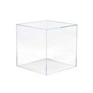 Cube plexiglas 210 x 210 x 210 mm 5 faces