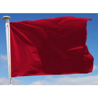 Drapeau de baignade rouge 125 x 150 cm