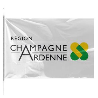 Drapeau de la région Champagne Ardennes