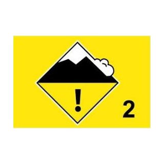 Pavillon AVALANCHE Niveau 2 - Risque Limité - 100x150cm