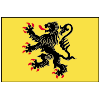 Le drapeau Flandre 200 x 300 cm
