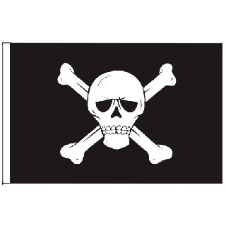 Drapeau Pirate 100 x 150 cm