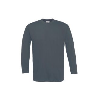 T-shirt exact 150 gris fonce manches longues