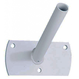 Fixation inclinée pour 1 mat 36 mm de face