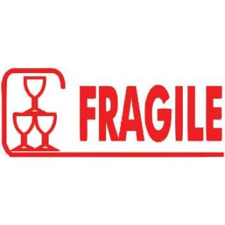 Empreinte de tampon fragile