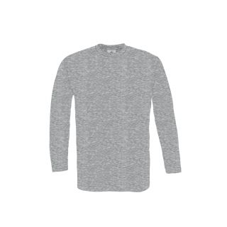 T-shirt exact 150 gris manches longues