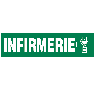 autocollant infirmerie