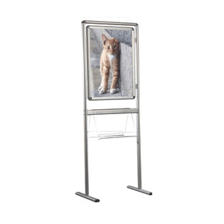 Présentoir d'affiche A1 sur pied INFOVISION 2