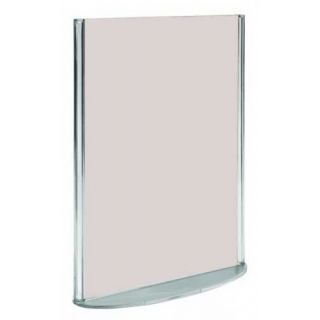 Porte visuel A6 CINTRA6 avec feuille A4 vierge recto verso