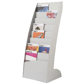 Présentoir A4 sur pied PAP16A4GR de travers