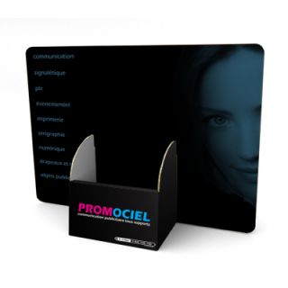 Présentoir carton PCCA6 personnalisé