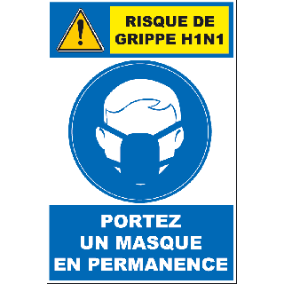 Panneau PVC portez un maque en permanence