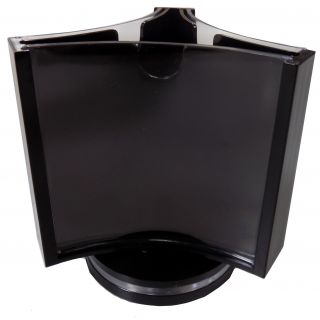 Présentoir de visuel rotatif de comptoir 85 x 85 mm PRMK212