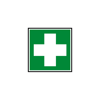 Panneau premiers secours PVC