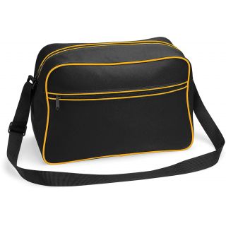 Sac bandoulière Rétro BG14 - Black / Gold
