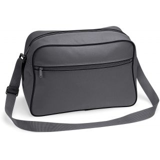 Sac bandoulière Rétro BG14 - Graphite Grey / Black