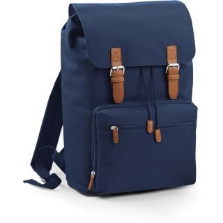 Sac à dos Vintage ordinateur portable BG613 - French Navy