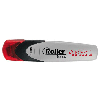 Roller stamp Payé