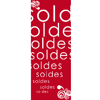 soldes baroque 150 x 60 cm