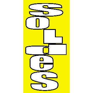 soldes electric 120 x 60 cm jaune