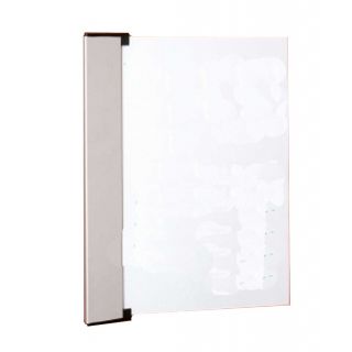 Plaque murale SUPPORPLAN A4 verticale lumineuse vierge