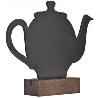 Ardoise de table Théière