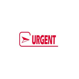 Empreinte de tampon urgent