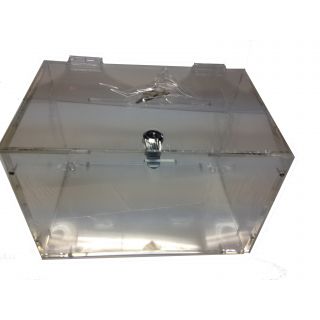 Urne démontable en plexiglas DMTB vue du haut