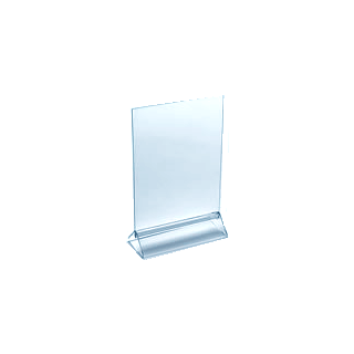 Présentoir plexiglas de visuel A5 V150