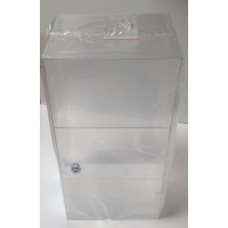 Vitrine plexiglas de comptoir PR20069 avec emballage individuel