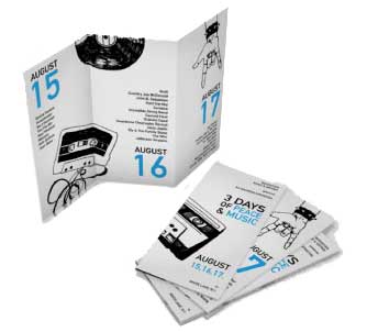 Dépliants offset a4 les 1000 ex - Promociel