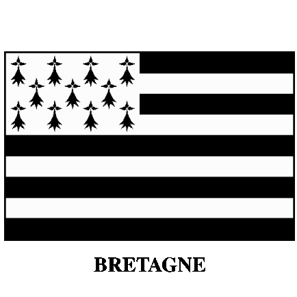 Drapeau bretagne 120 x 180 cm - Promociel