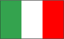 Drapeau italie 120 x 180 cm - Promociel
