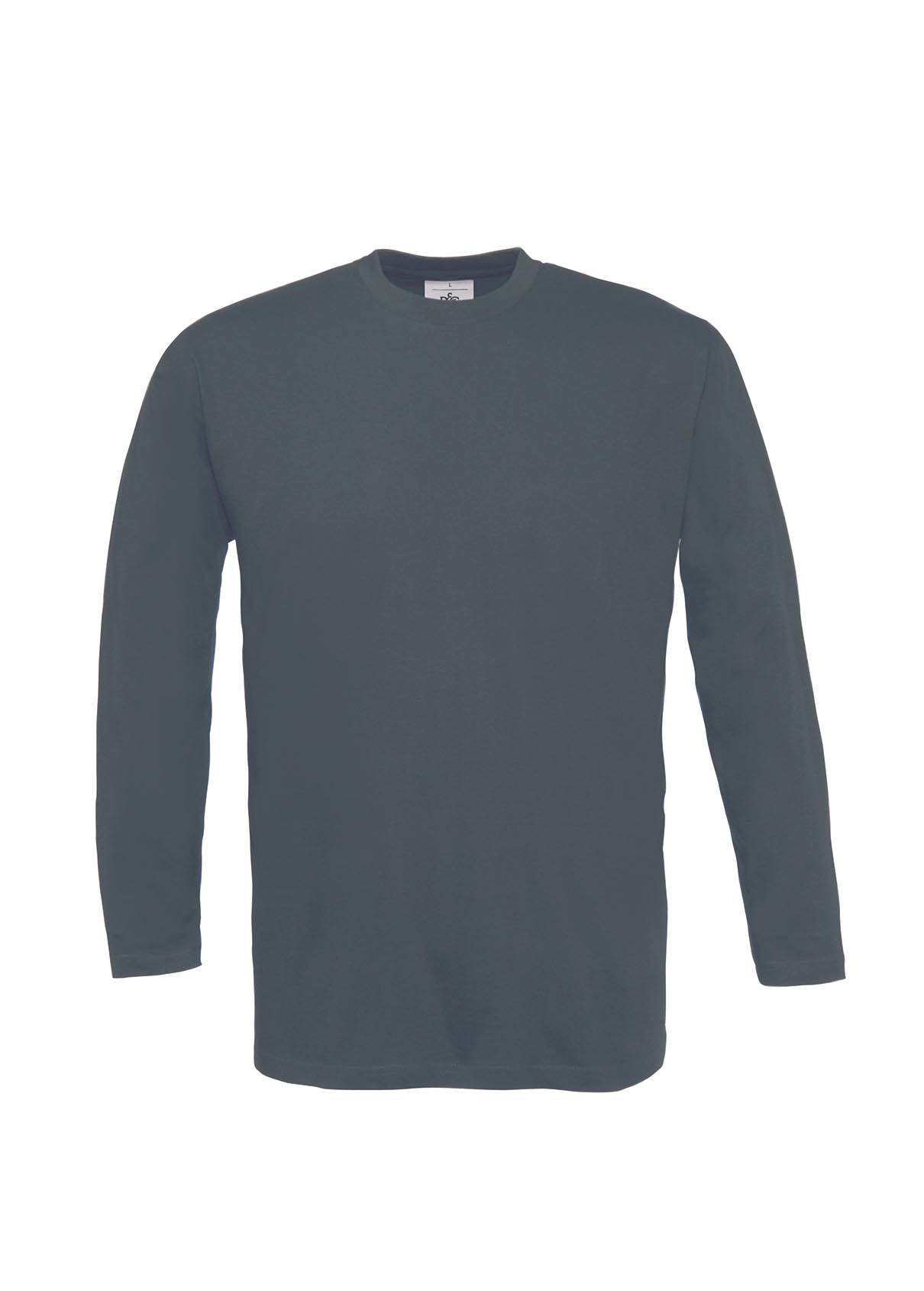 T-shirt exact 150 gris fonce manches longues - Promociel