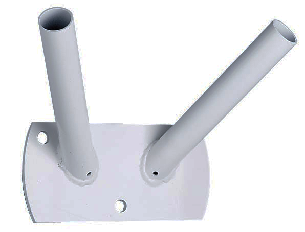 Fixation double pour 2 mâts 36 mm - Promociel