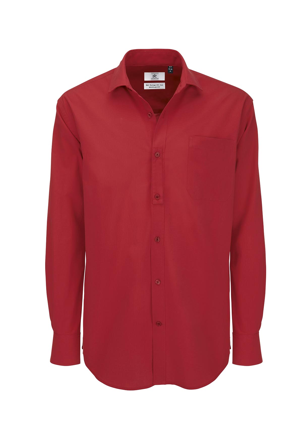 Chemise amsterdam rouge - Promociel