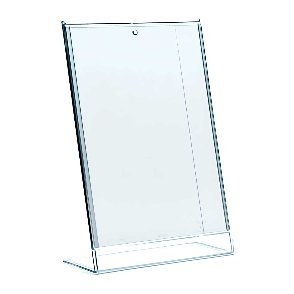 Présentoir de visuel a4 plexiglas de comptoir iclin210 - Promociel