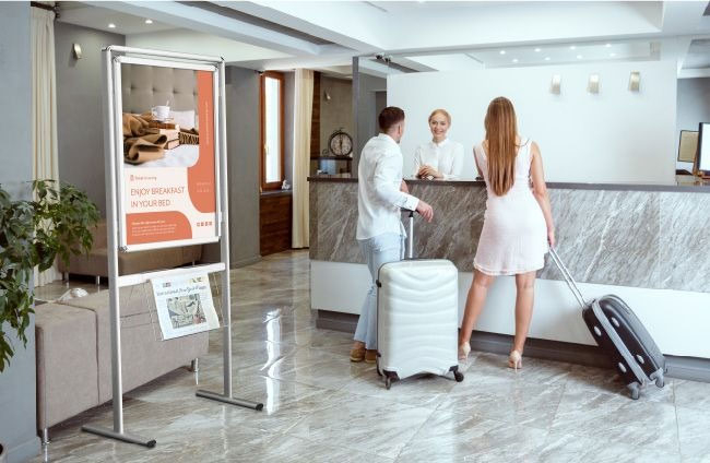 Présentoir infovision 1 - Promociel