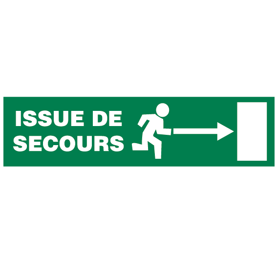 Panneau issue de secours 2 - Promociel