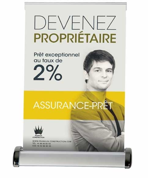 Mini roll-up a3 - Promociel