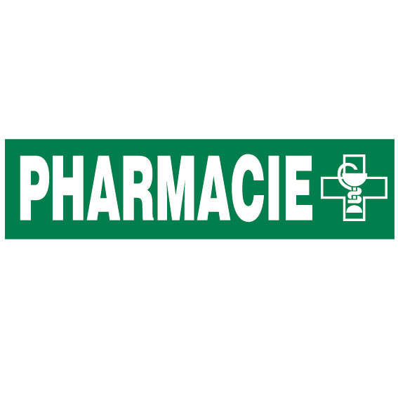 Panneau alu pharmacie - Promociel