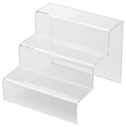 Podium plexiglas 3 marches 220 x 230 x 285 mm - Promociel