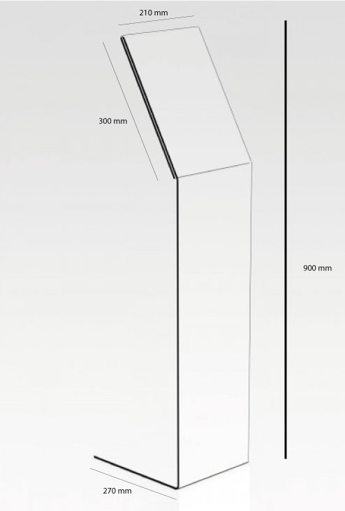 Présentoir de visuel lutrin a4 - Promociel