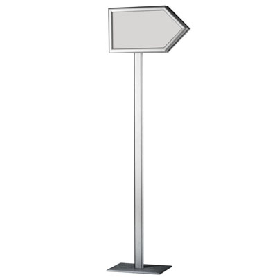 Porte visuel a3 sur pied flecha3 - Promociel