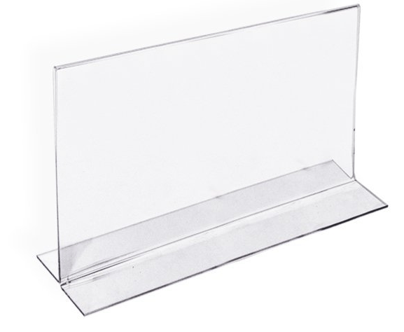 Pr&eacute;sentoir de visuel a4 paysage socla4 - Promociel