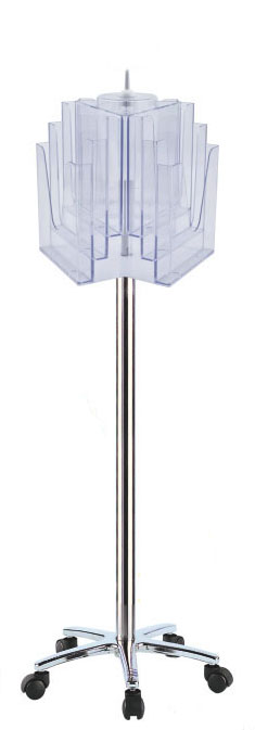 Présentoir a4 sur pied ask289b - Promociel