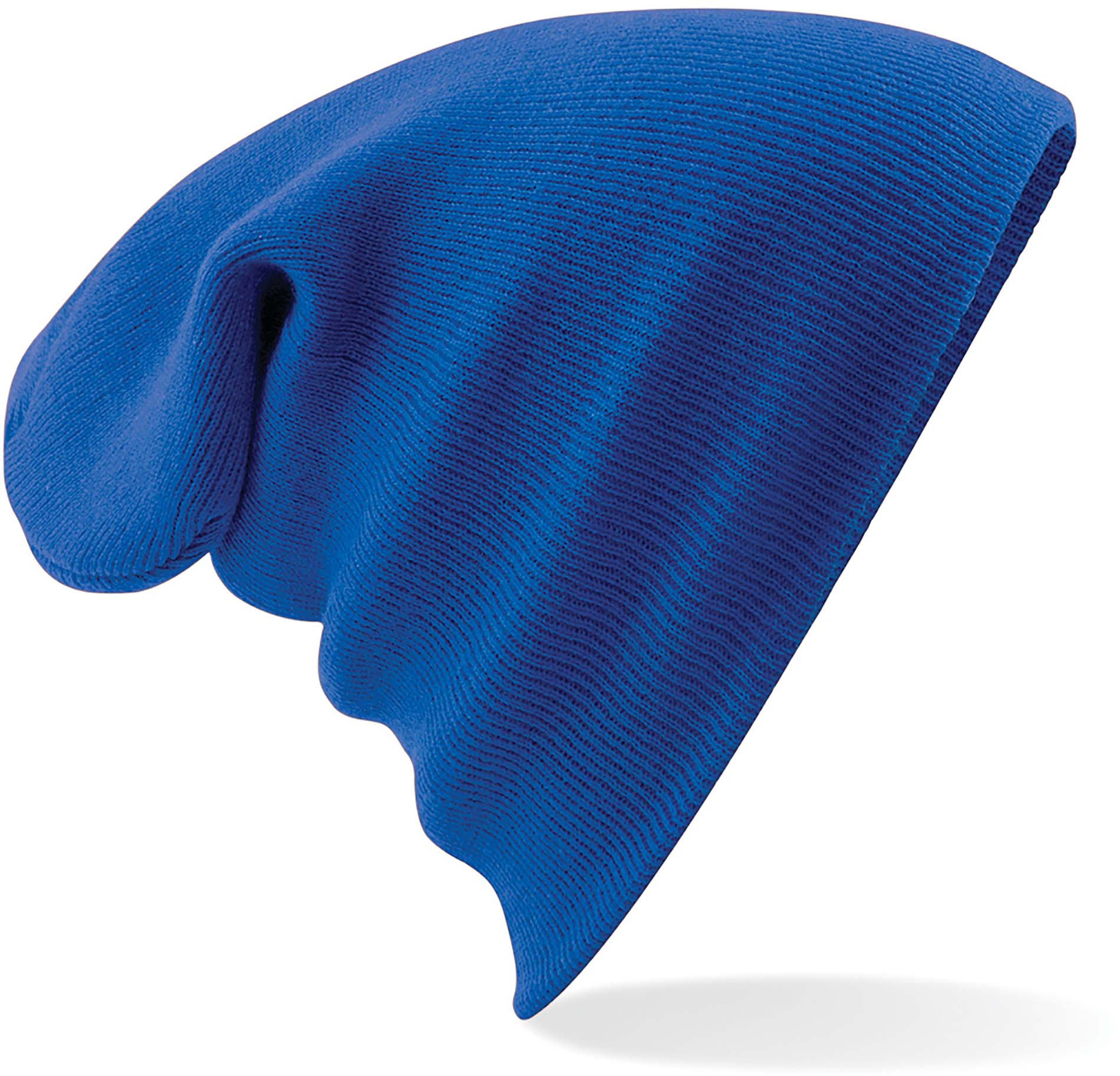 Bonnet original à revers b45 - bright royal-one size - Promociel